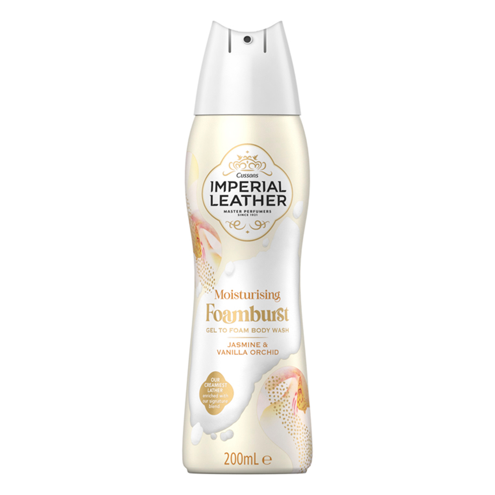 Imperial Leather Moisturising Jasmine and Vanilla Orchid Body Wash 200ml Image 1