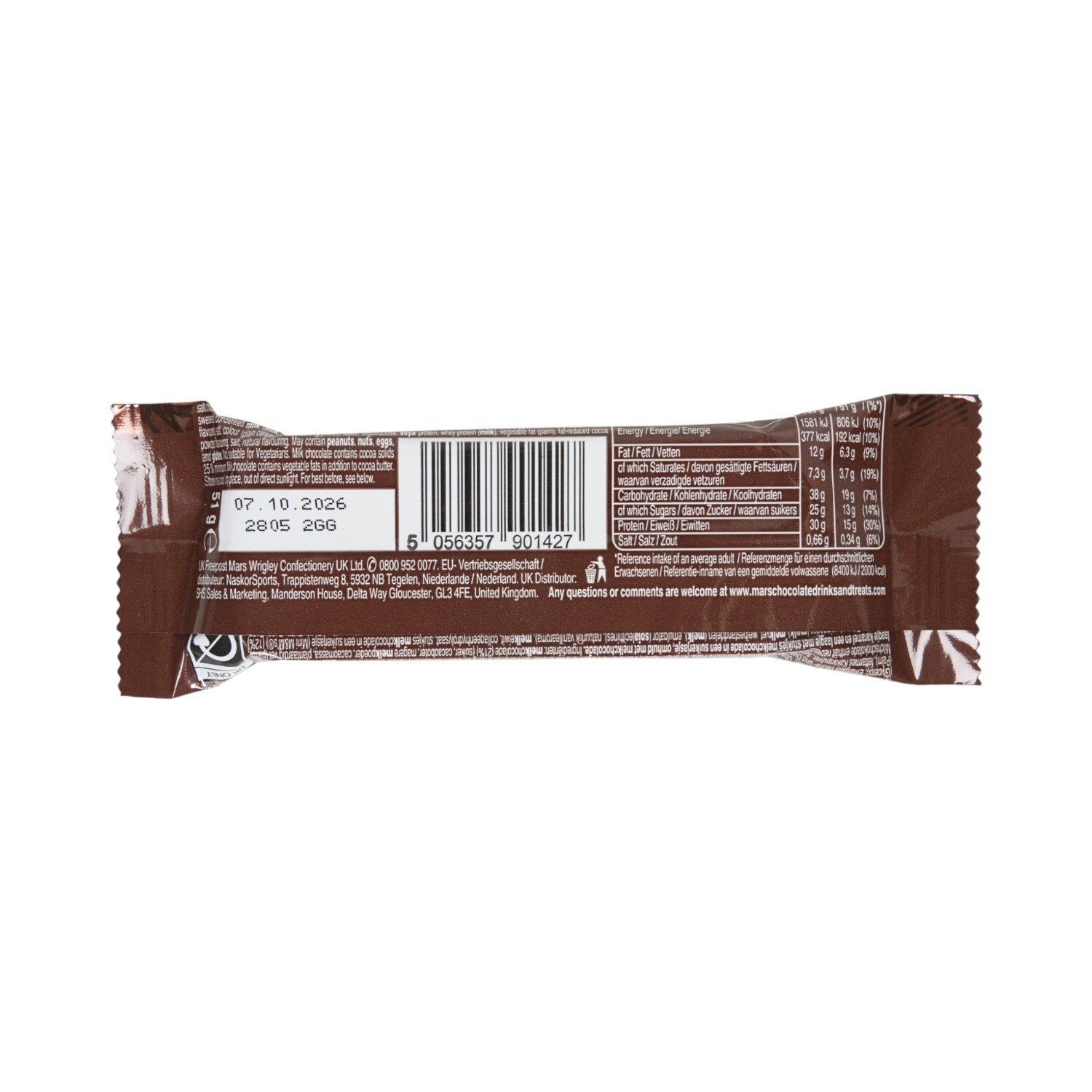 M&M Protein Bar Image 2