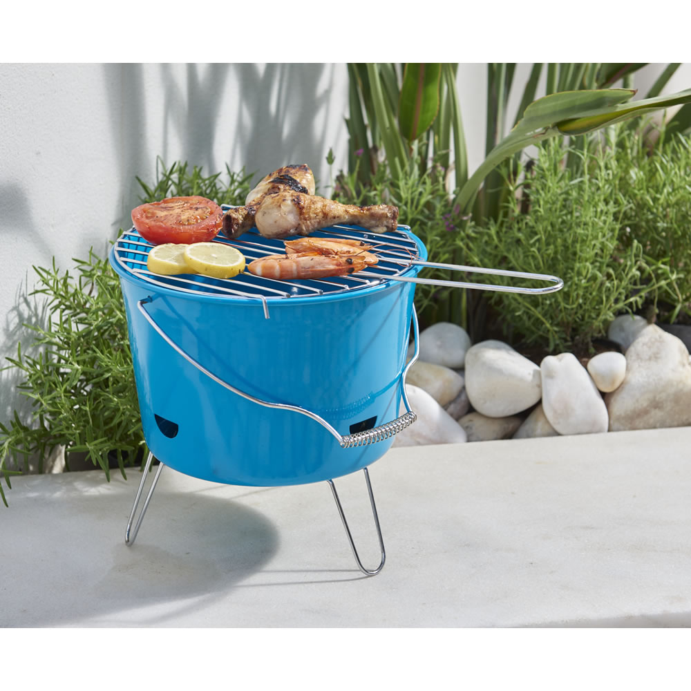 Wilko Bucket Grill BBQ Assorted Image 2