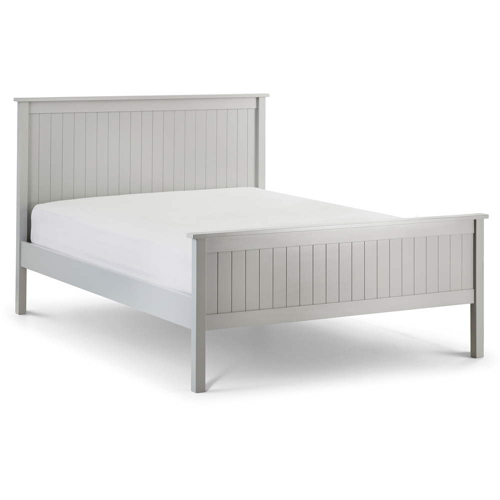 Julian Bowen Maine King Size Dove Grey Bed Frame Image 4