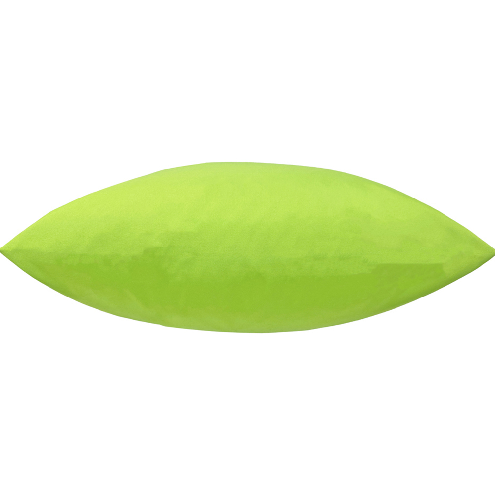 furn. Plain Lime Outdoor Cushion Large Image 2