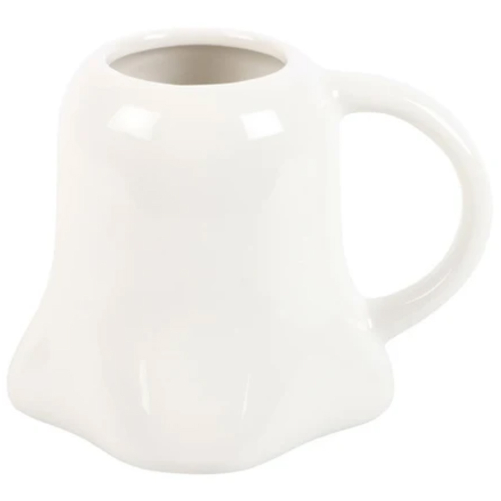 Marco Paul Boo Ghost Shaped Halloween Mug with Bow Tie 440ml Image 2