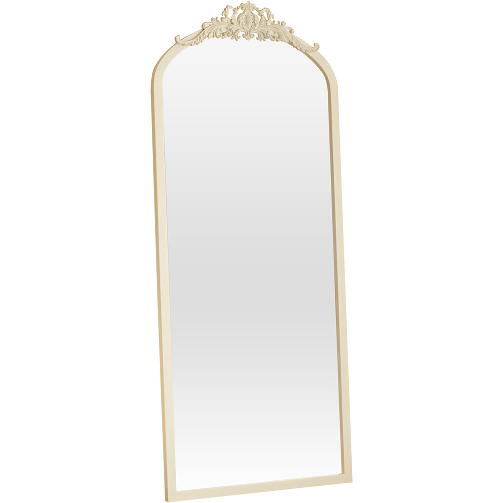 Ivory Valentina Ornate Mirror 75x183cm Image 3