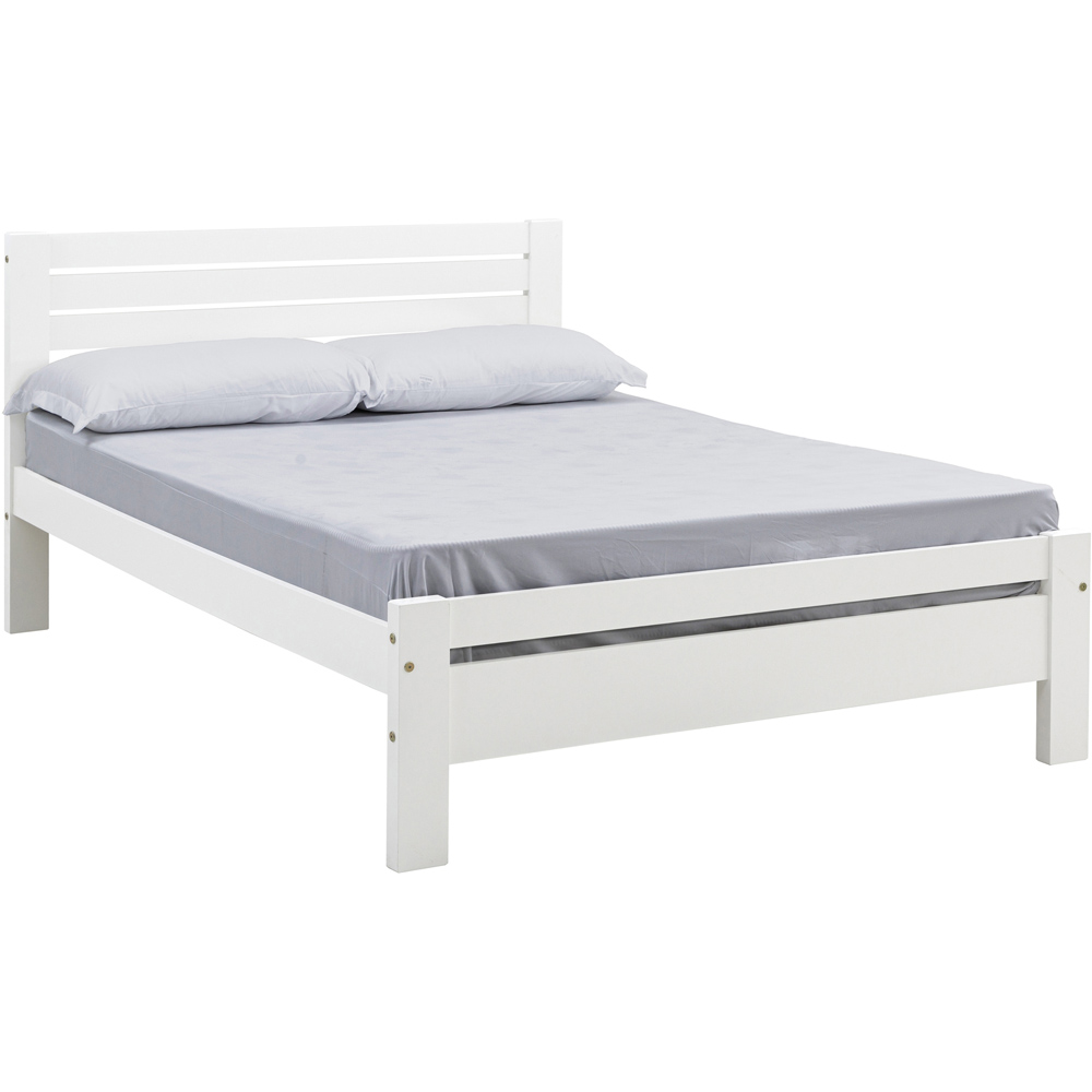 Seconique Toledo King Size White Bed Image 3