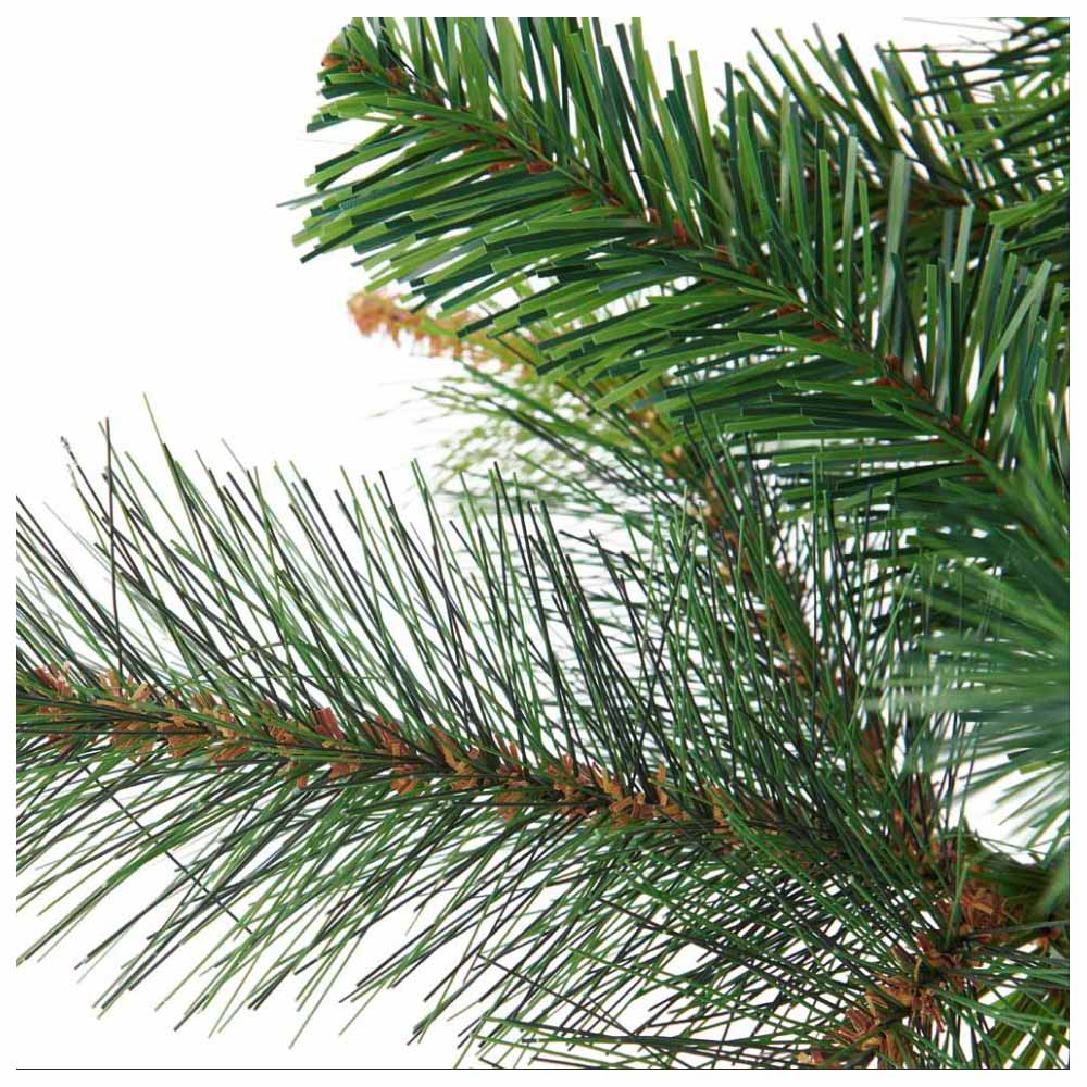 Wilko 6ft Glitter Tip Artificial Christmas Tree Image 8
