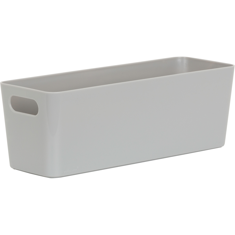Wham Grey 7.01 Rectangular Studio Basket 4 Pack Image 4
