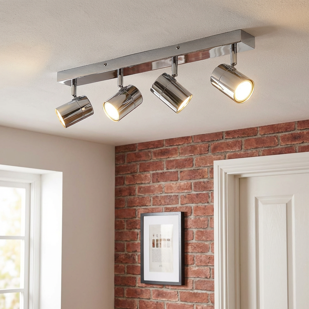 Spotlight Ceiling Fitting Chrome Image 4