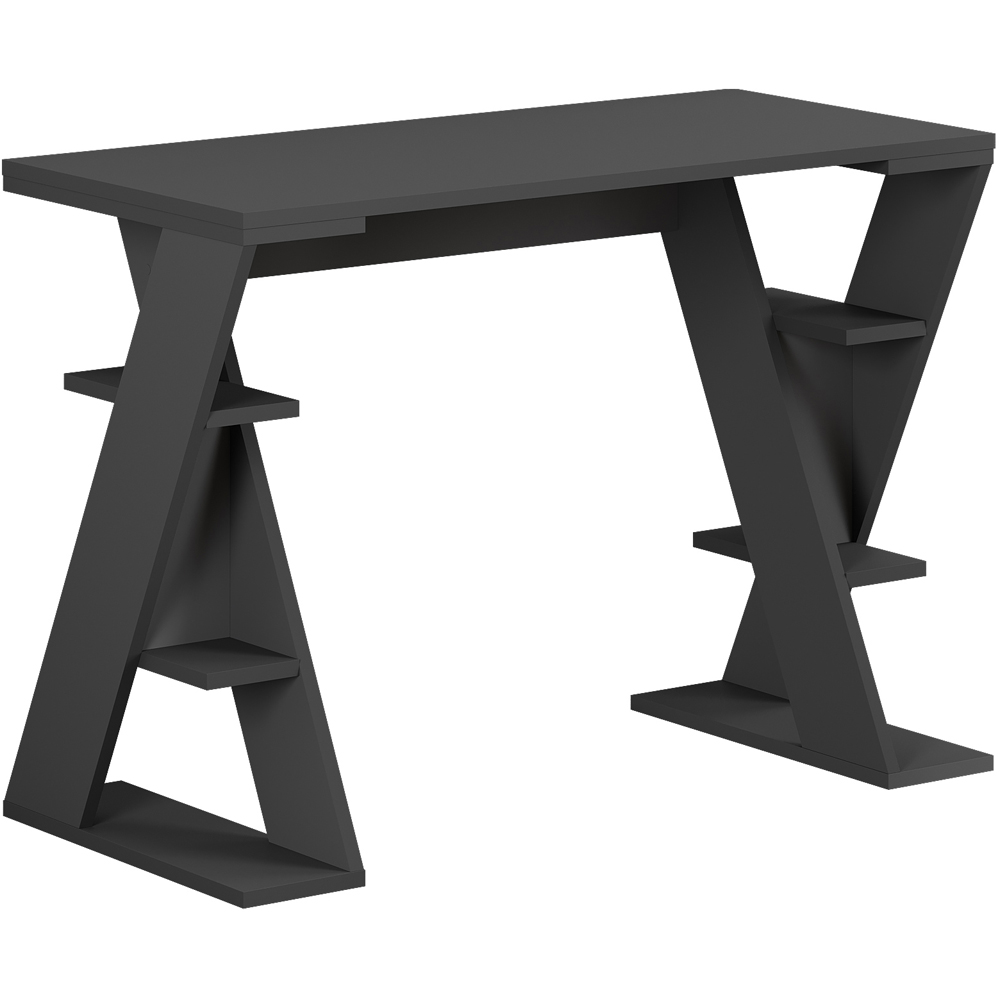 Decortie Papillon 6 Shelf Desk Anthracite Image 2