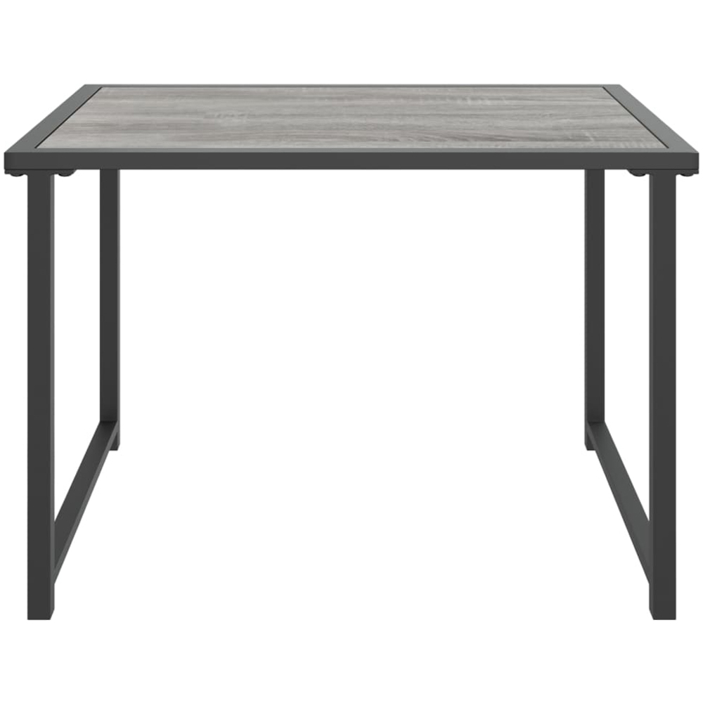 vidaXL Anthracite Powder Coated Steel Garden Table Image 3