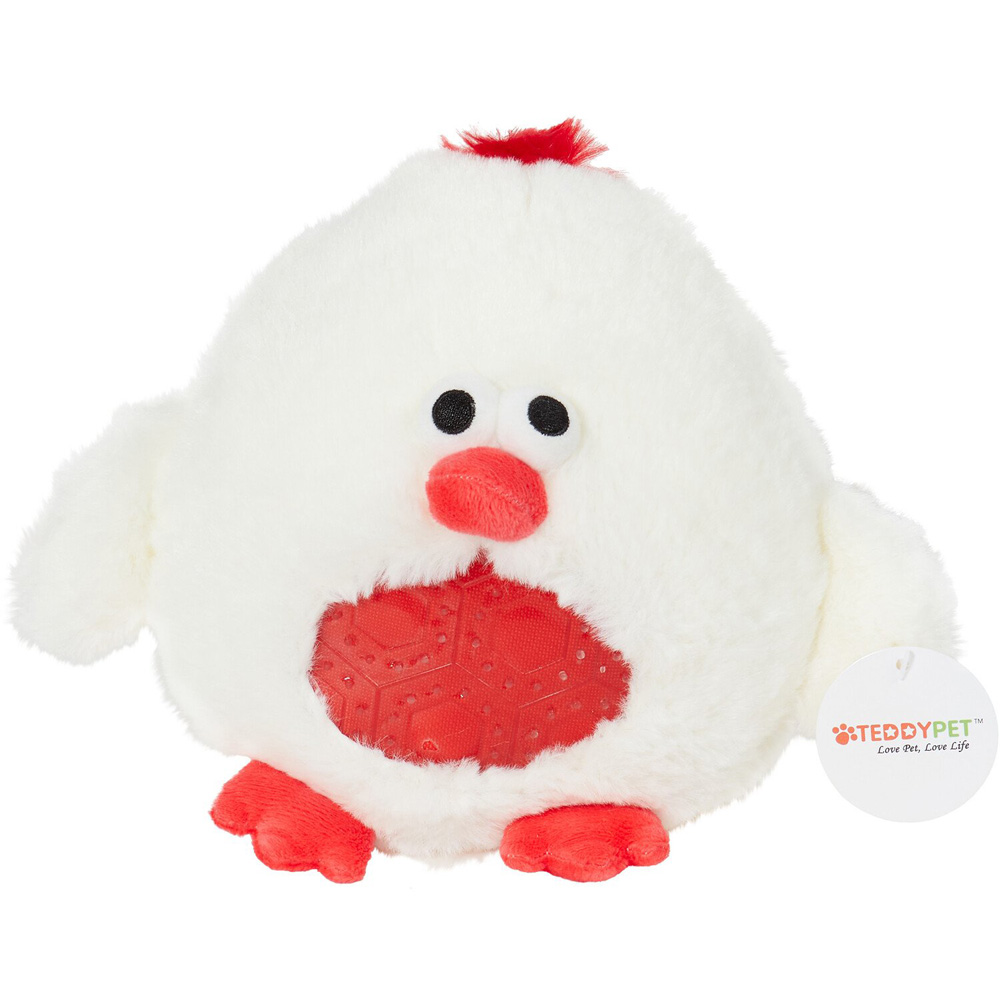 Single Teddypet Cute Chick Dog Toy in Assorted styles Image 1