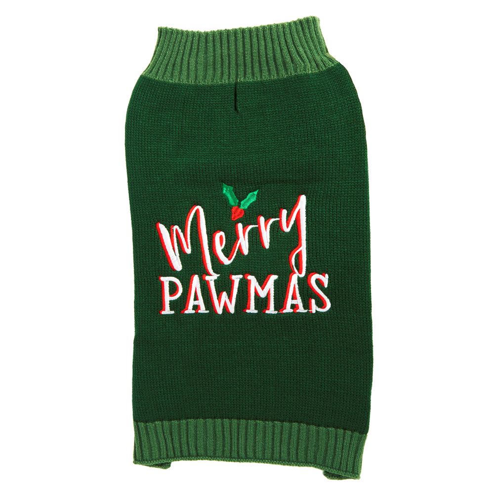 Wilko Dog Christmas Jumper Assorted Image 1