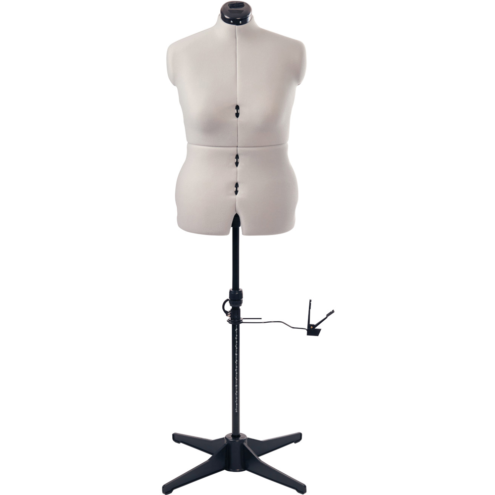Sewing Online SW151-GREY Grey Adjustable 8-Part Dressmakers Dummy with Hem Marker Medium Image 2