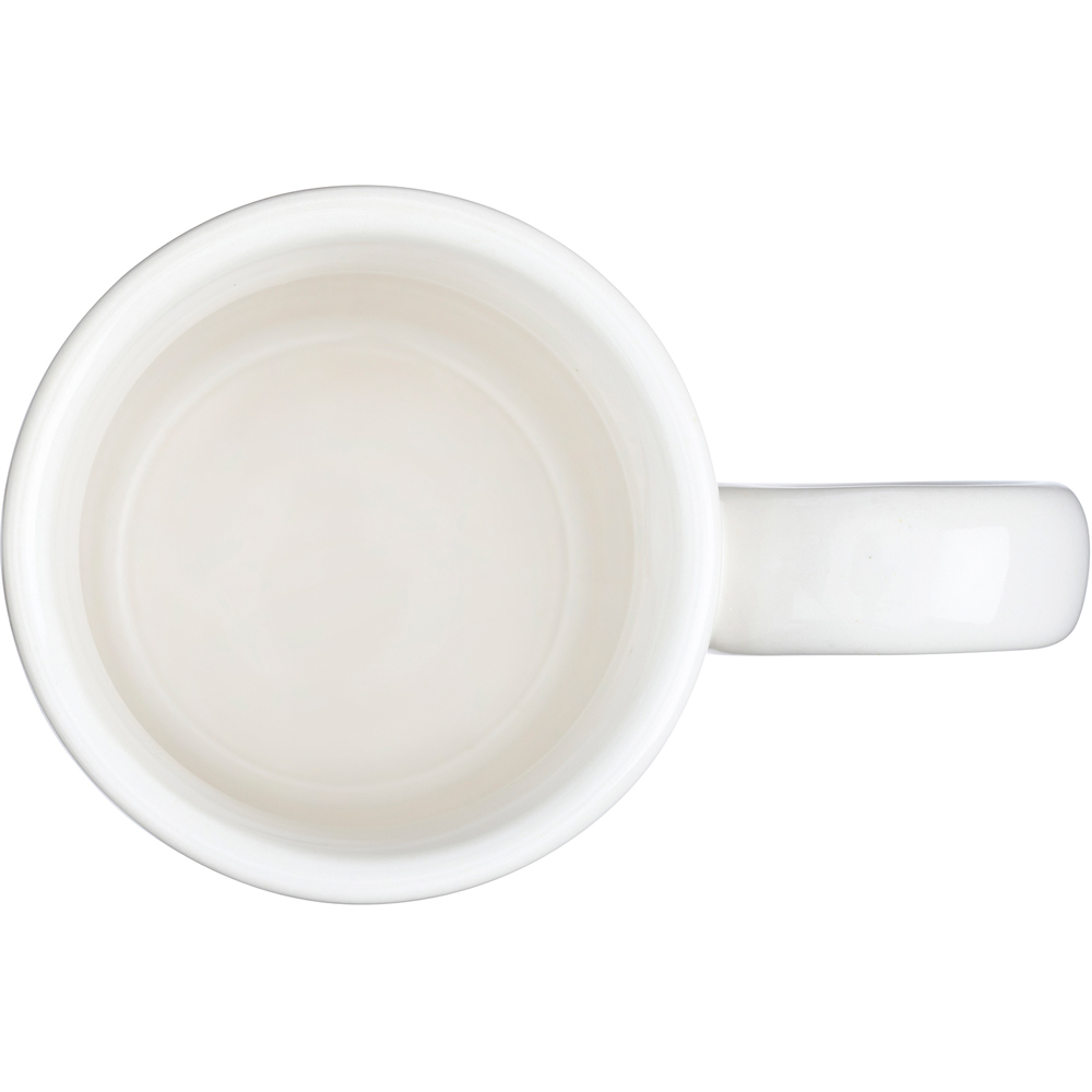 Cooks Professional White Espresso Stoneware Cups 4 Pack Image 4