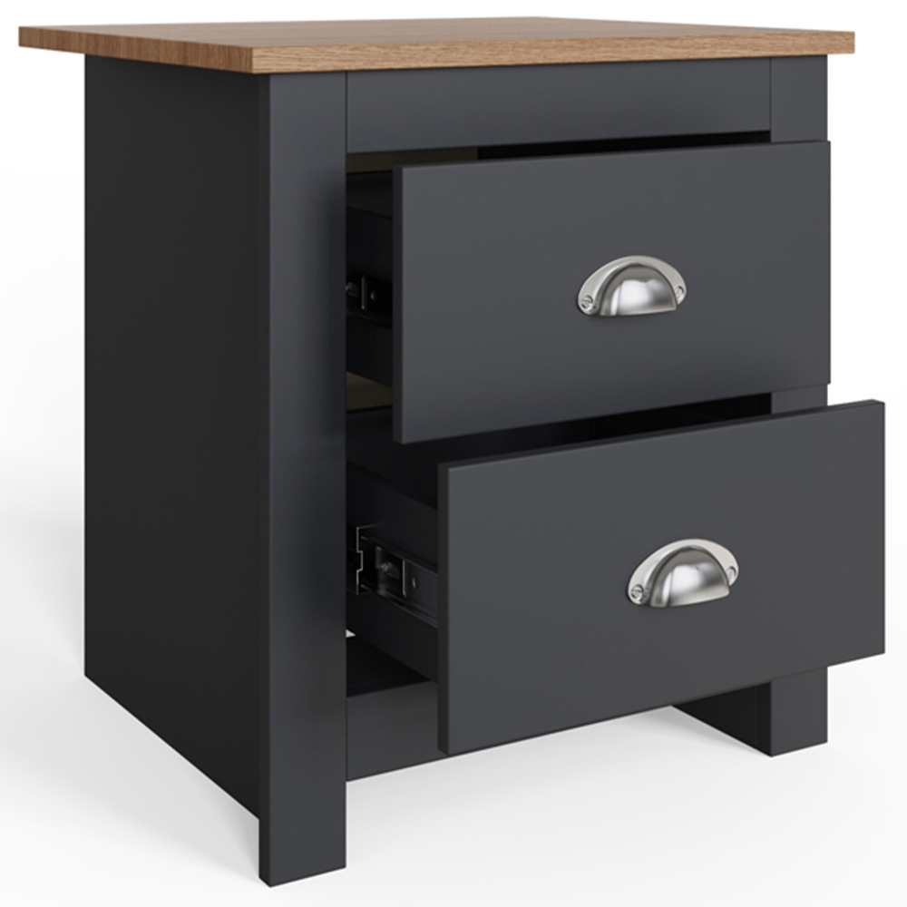 GFW Lancaster Slate Blue 3 Piece Bedroom Furniture Set Image 5