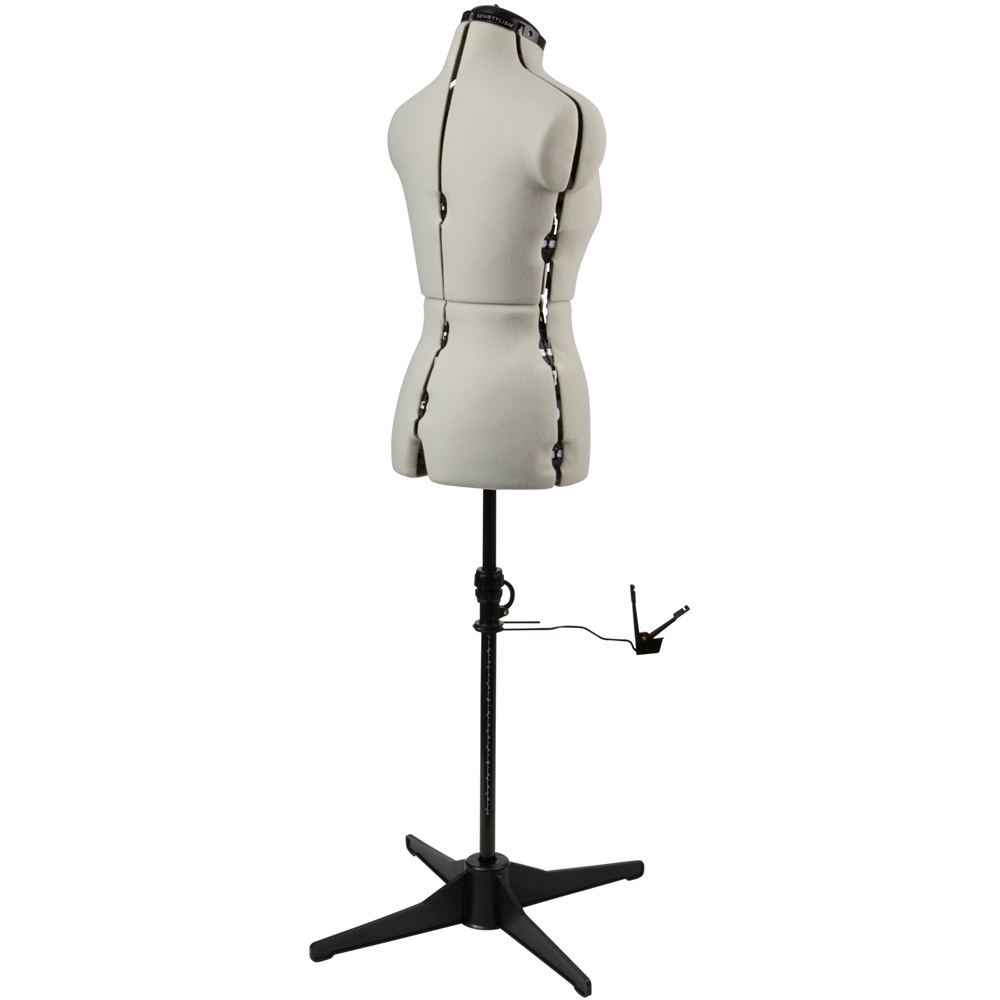 Sewing Online 023816-CREAM Cream Adjustable 8-Part Dressmakers Dummy with Hem Marker Small Image 3