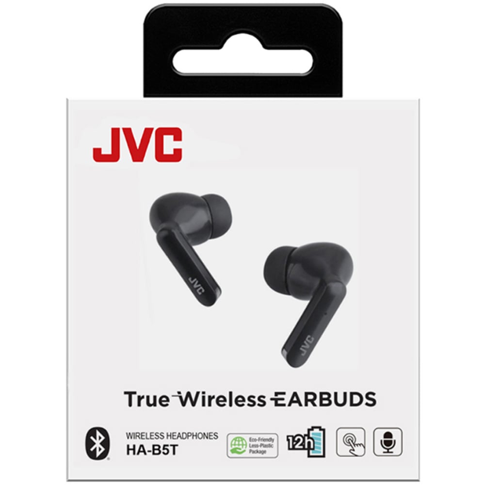 JVC HA-B5T Black True Wireless Bluetooth Earbuds Image 3