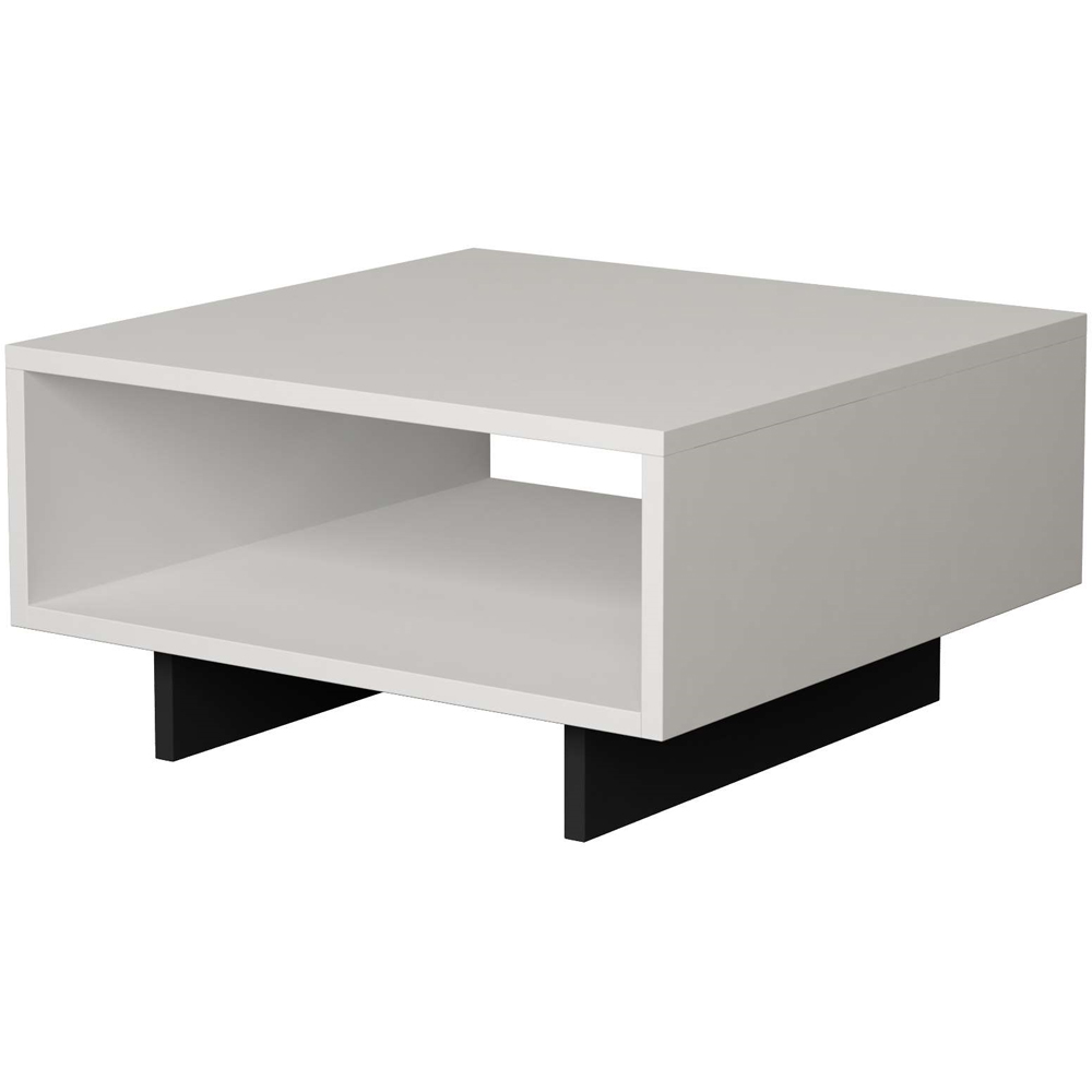Decortie Hola White and Anthracite Multipurpose Coffee Table Image 2