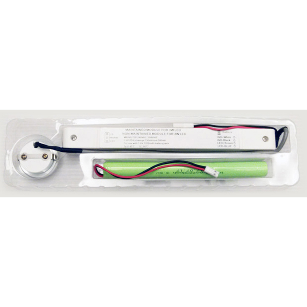 ENER-J 2 Pack 3W Emergency LED Downlight Image 4