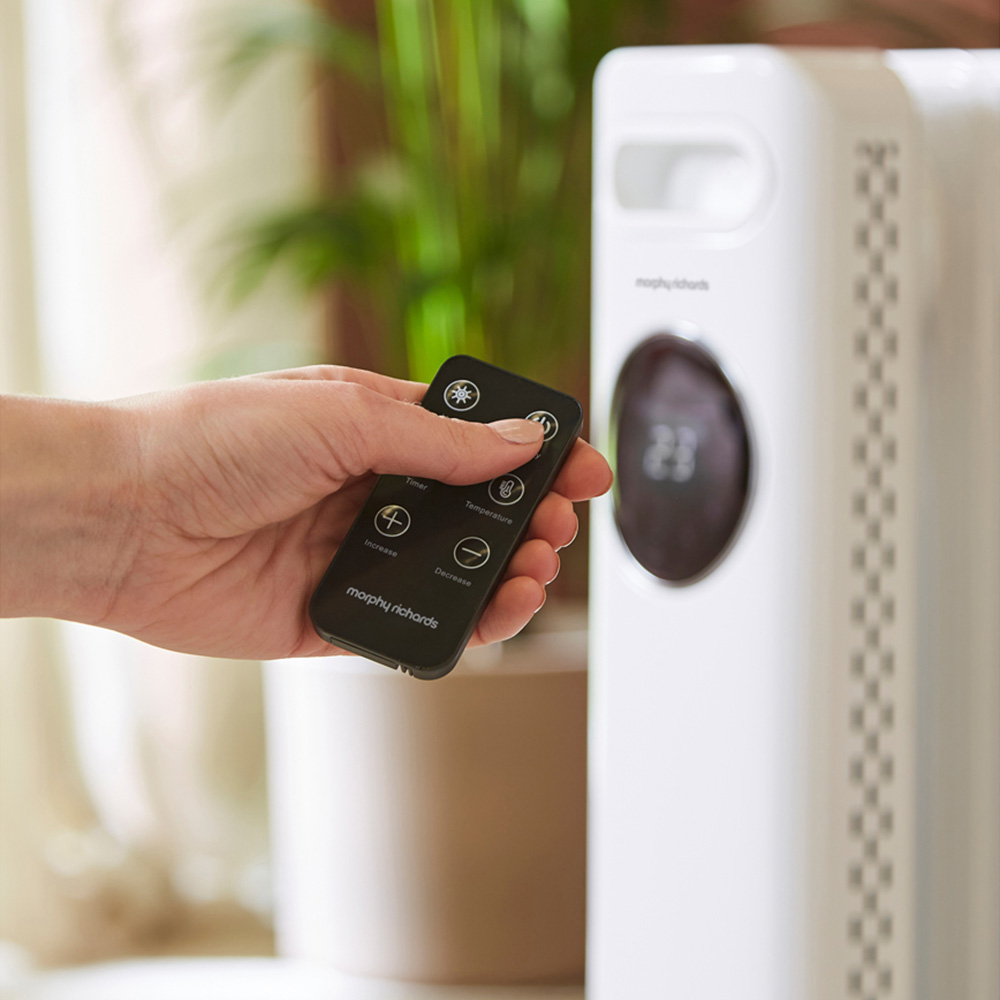 Morphy Richards White Digital Oil Filled Radiator 2000W Image 6