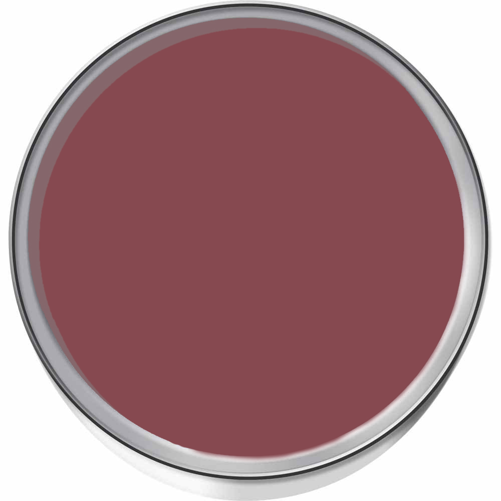 Craig & Rose 1829 Vintage Walls Wood and Metal Medici Crimson Gloss Mixed Paint 2.5L Image 3