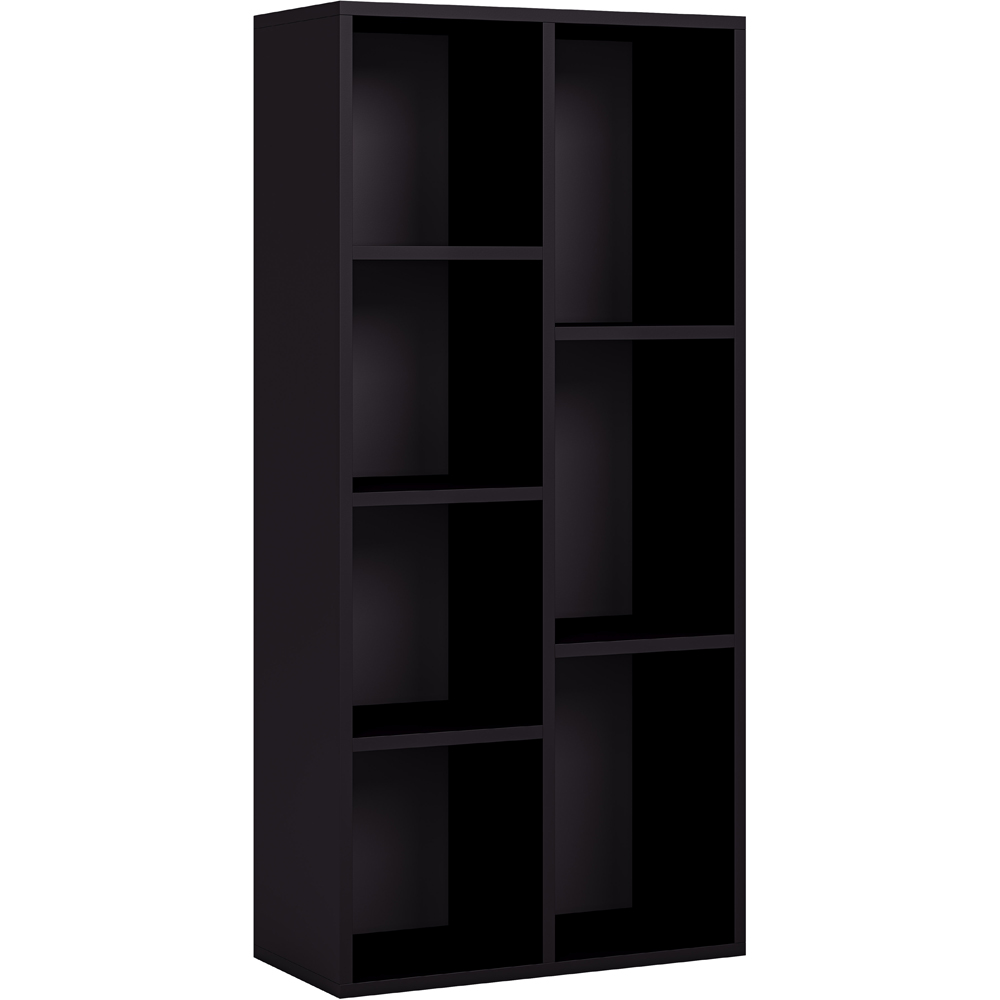 VIDA DESIGNS 7 Shelf Black Cube Storage Unit Image 2