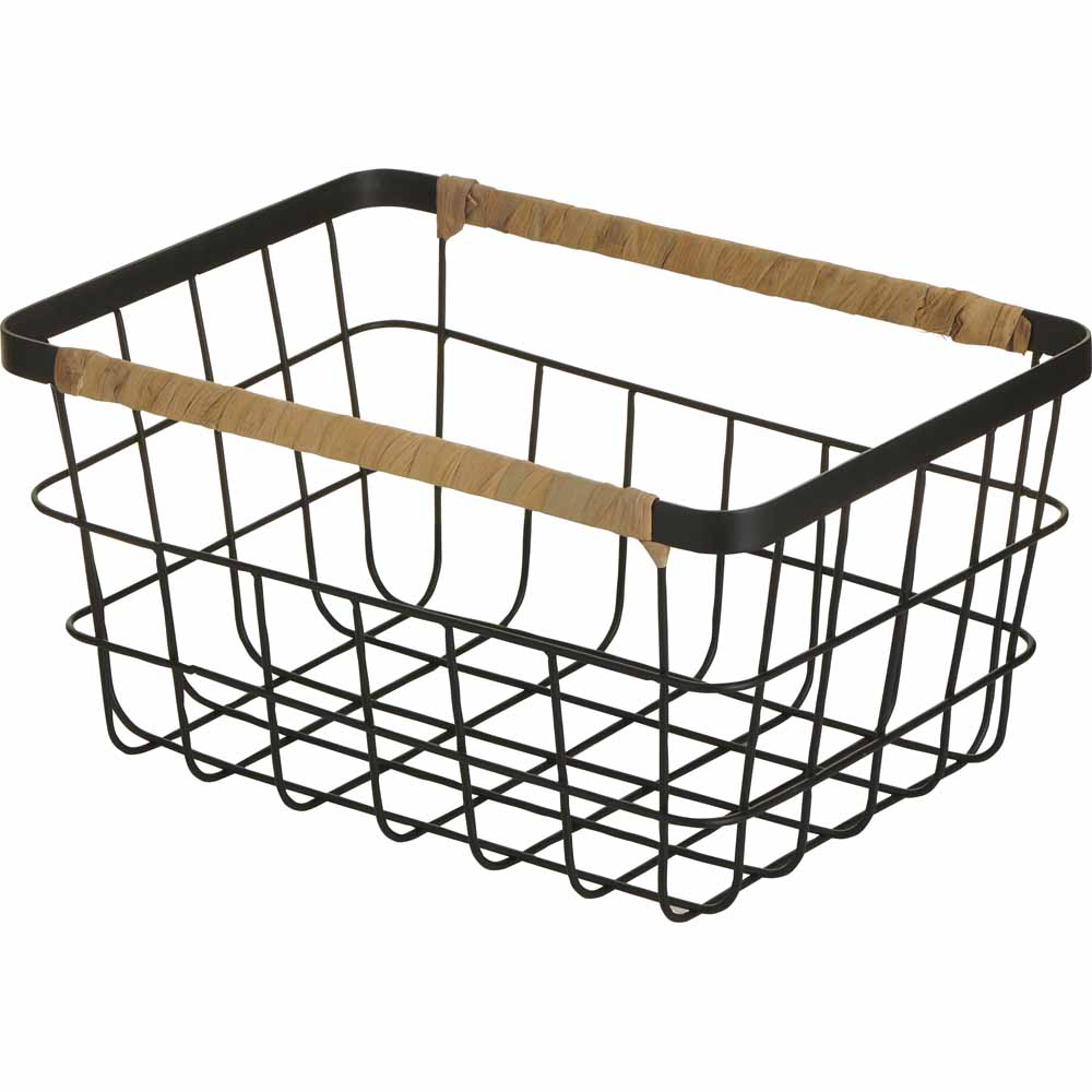 Wilko Metal Basket 2 pack Wilko