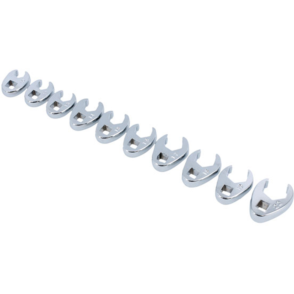 Laser 3282 10 Piece 3/8 inch D Crows Foot Wrench Set Image 3