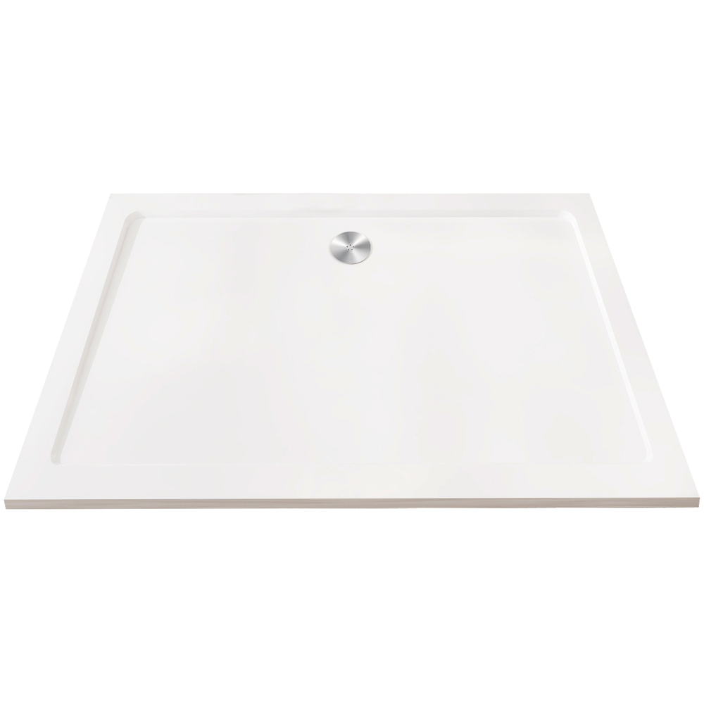 Stech Homes Rectangular Slimline Shower Tray 1000 x 800 x 30mm Image 1