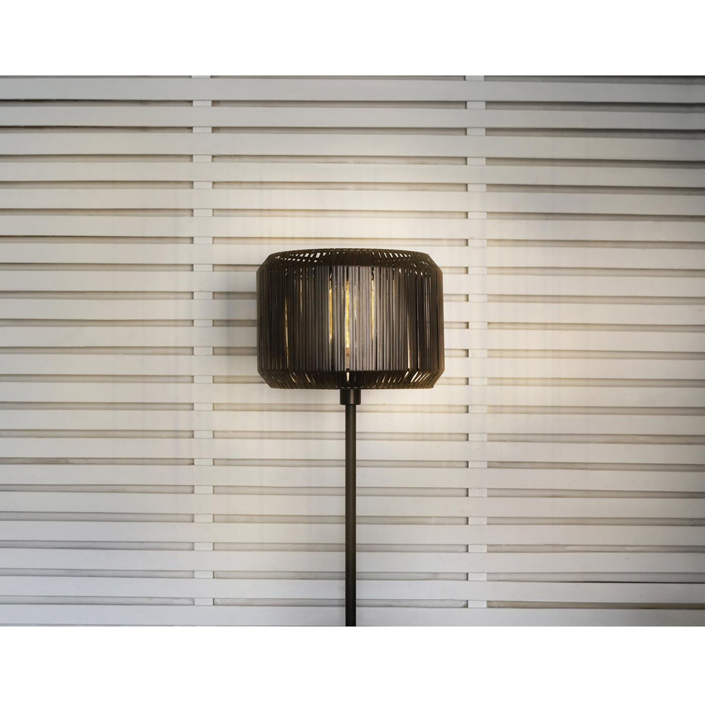 Willow Solar Floor Lamp - Black Image 4
