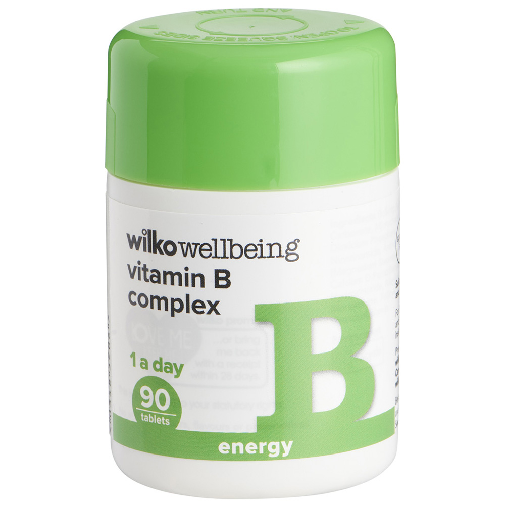 Wilko Vitamin B Complex Tablets 90 pack Image 1