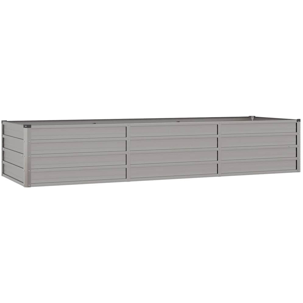 vidaXL Brown Corten Steel Raised Garden Bed 45 x 240 x 80cm Image 3