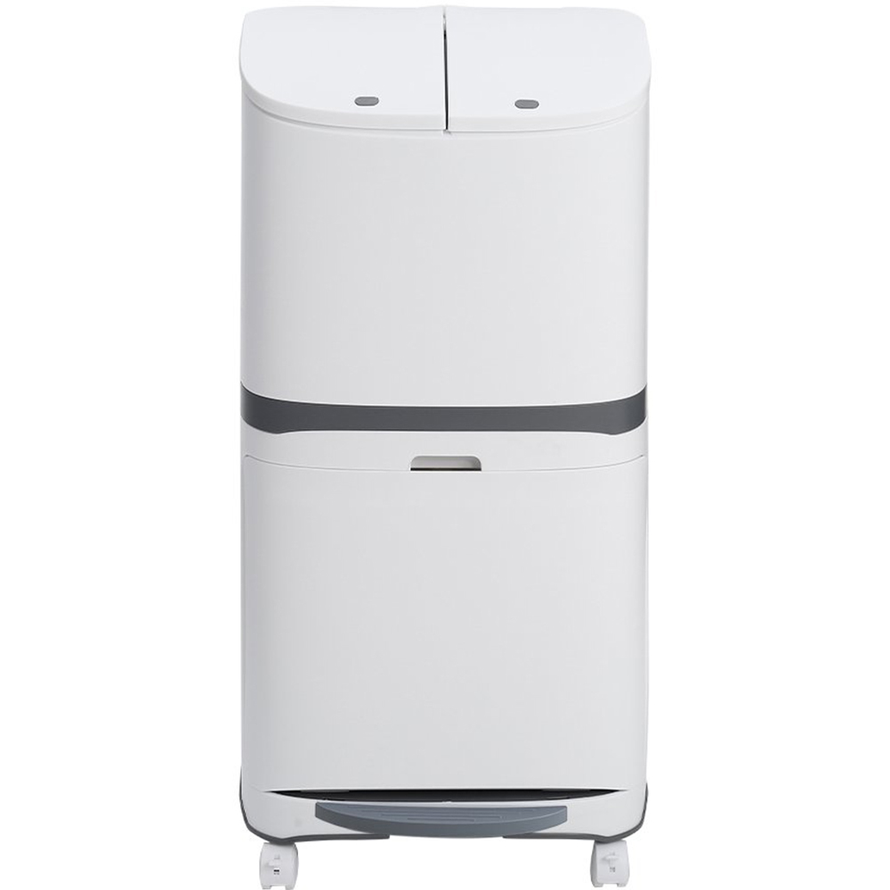 Double Layer 48L Recycling Trash Bin Image 3