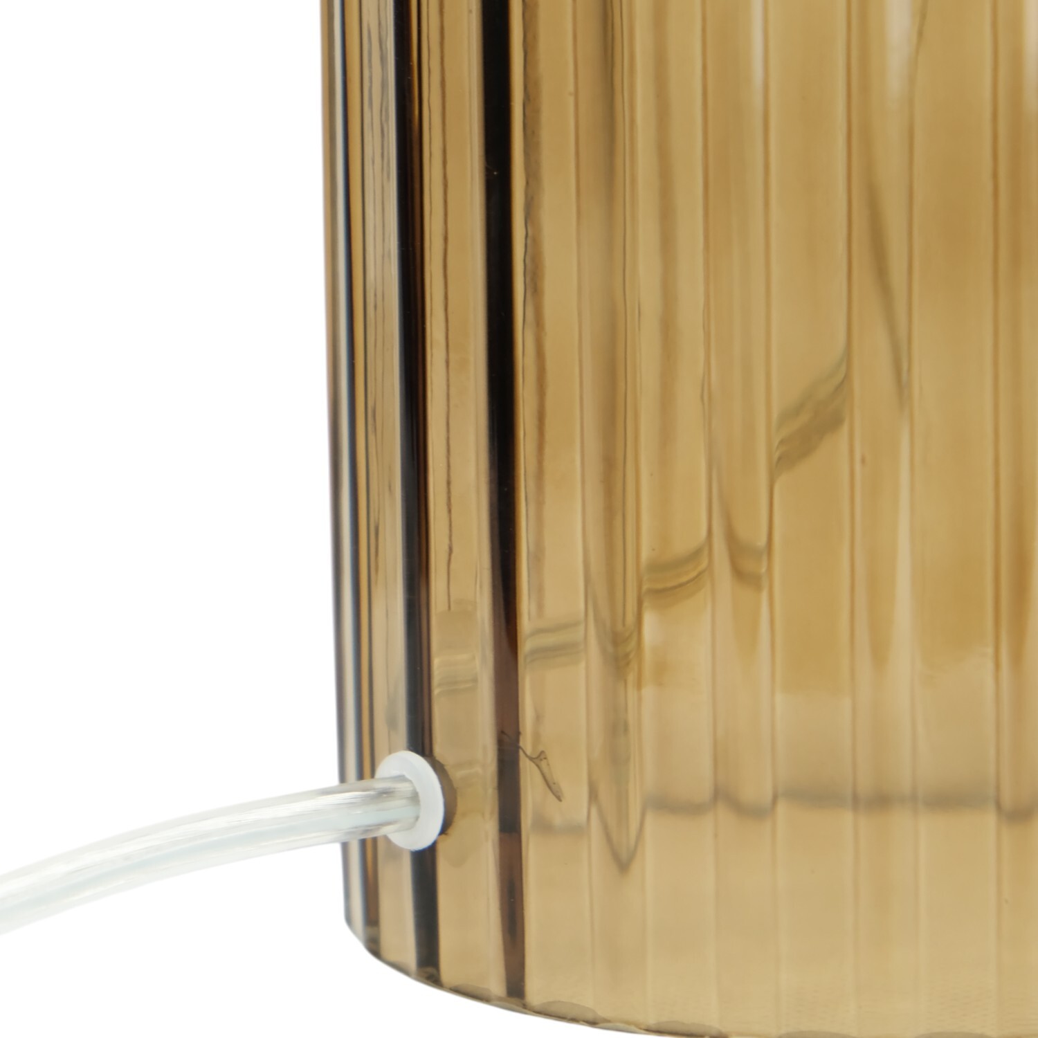Malani Glass Table Lamp Brown Image 6