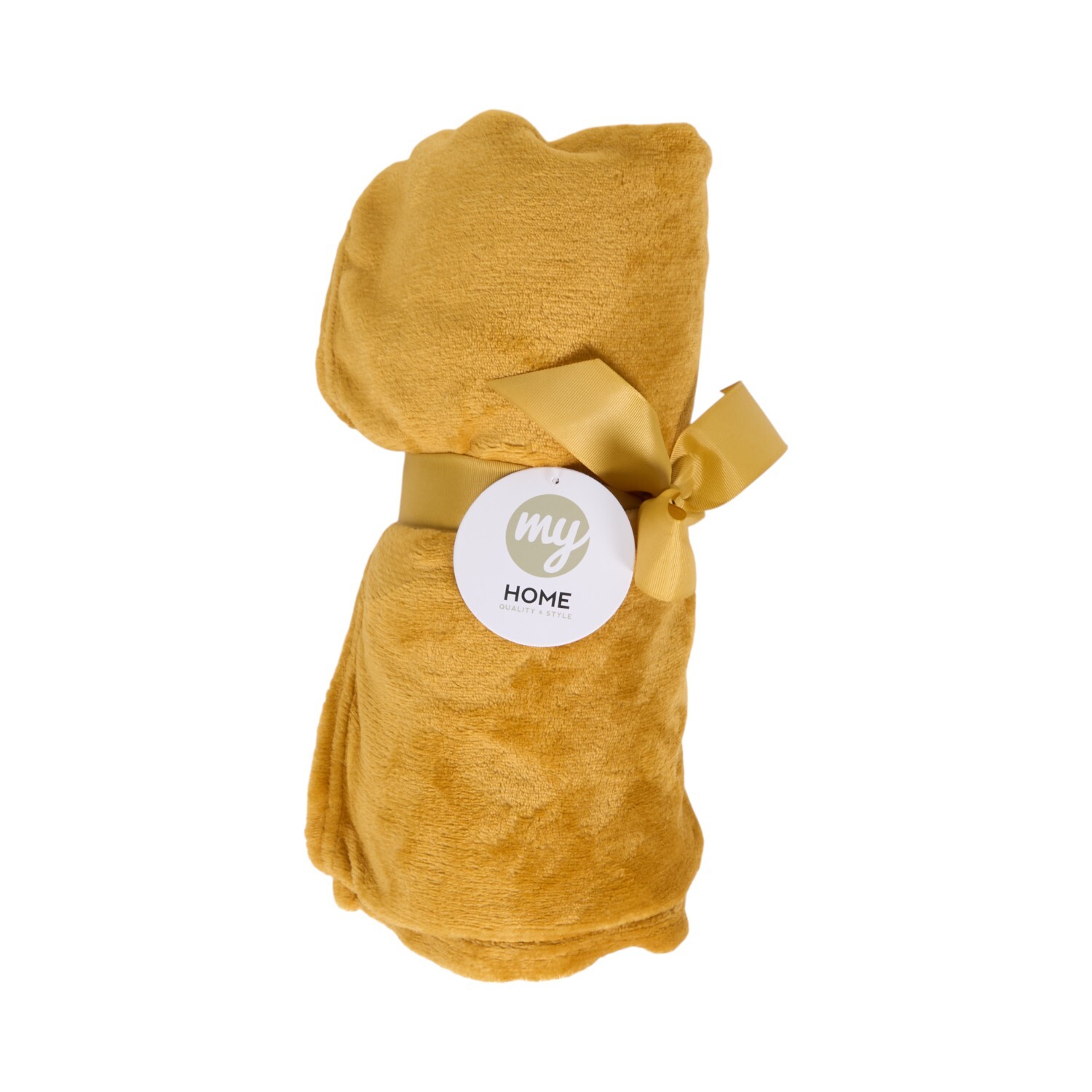 Ochre Supersoft Throw Ochre Image 2