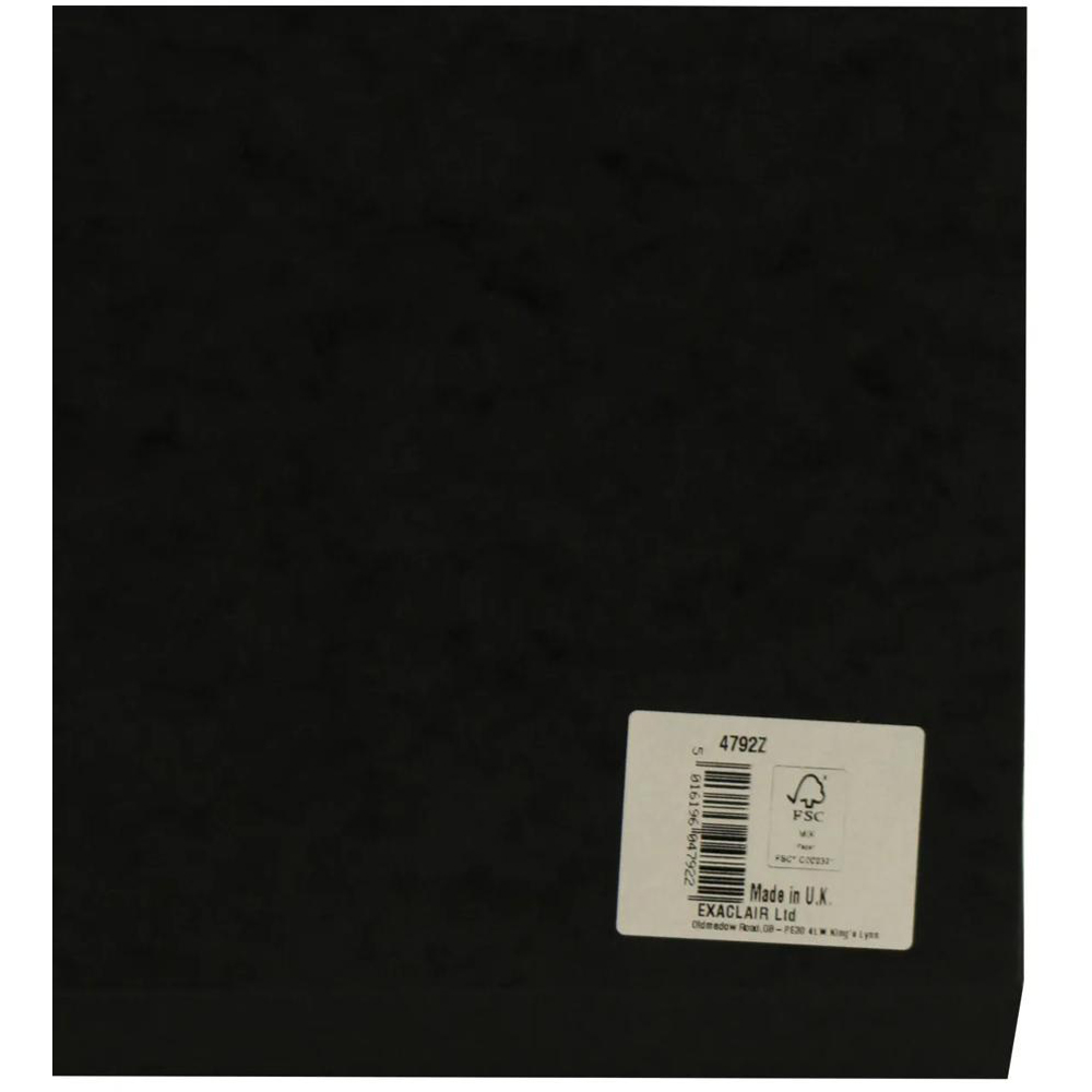 Exacompta Europa 265gsm Black Document Wallet 25 Pack Image 5