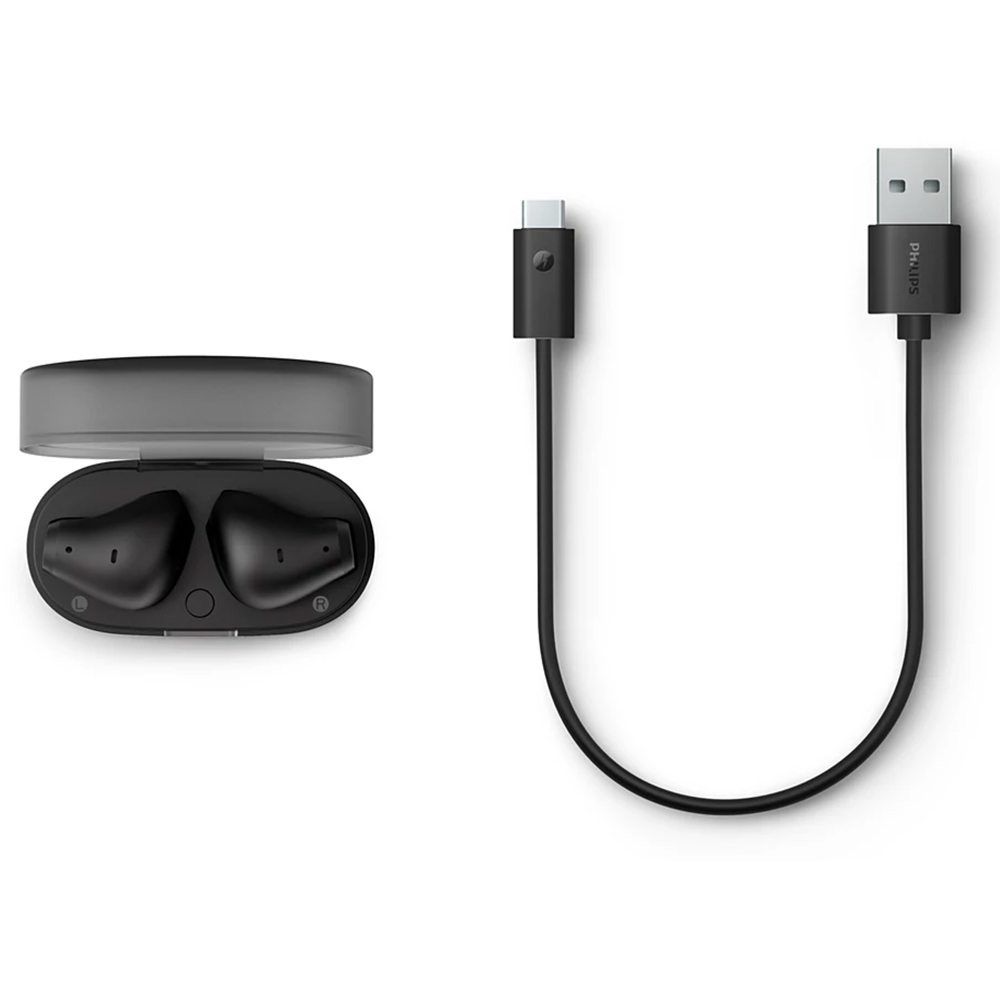 Philips True TAT2139 Black Wireless Bluetooth In-Ear Headphones Image 6