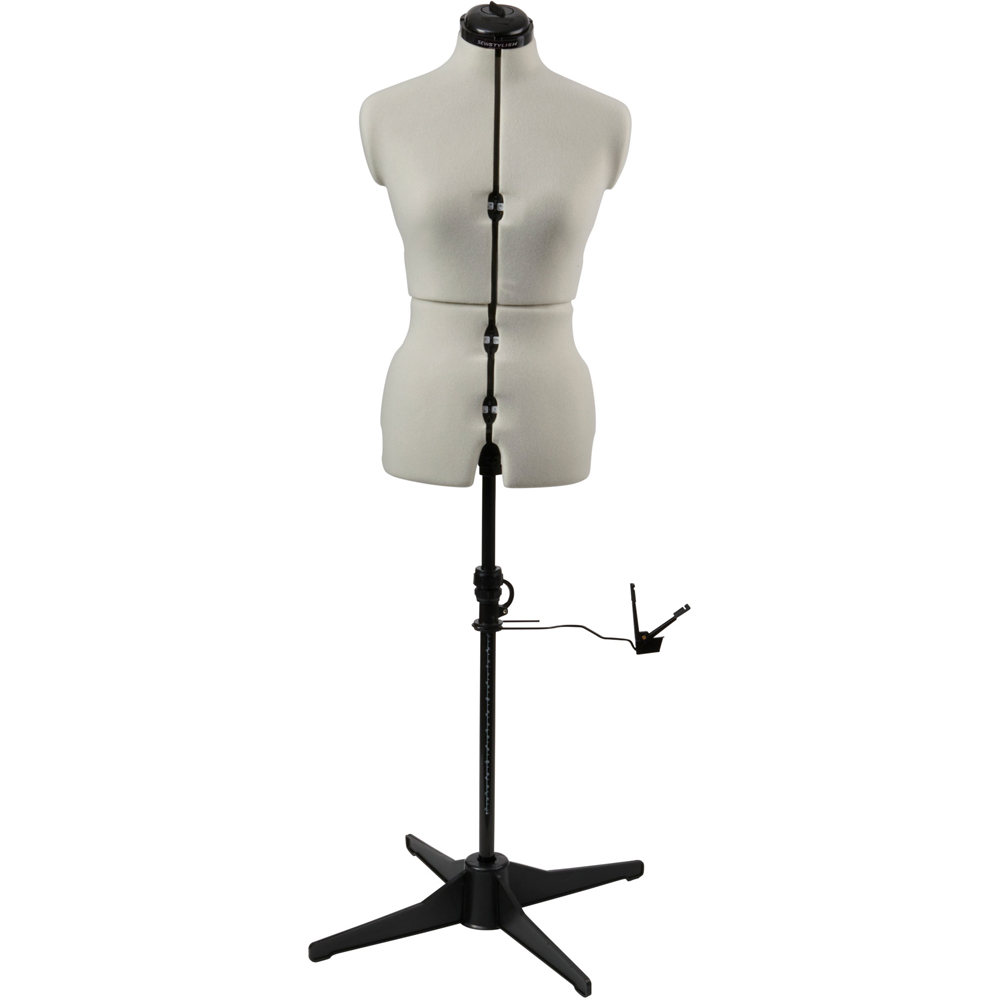 Sewing Online 023816-CREAM Cream Adjustable 8-Part Dressmakers Dummy with Hem Marker Small Image 2