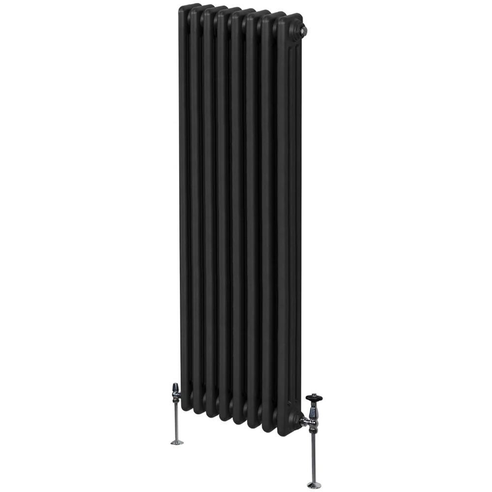 Monster Shop 5277 BTU Black Traditional 3 Column Radiator 1800 x 382mm Image 3