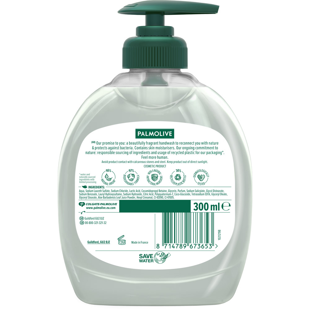Palmolive Hygiene Plus Sensitive Hand Wash 300ml Image 2