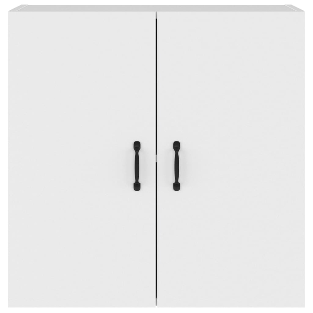 vidaXL 2 Door White Wall Cabinet Image 5