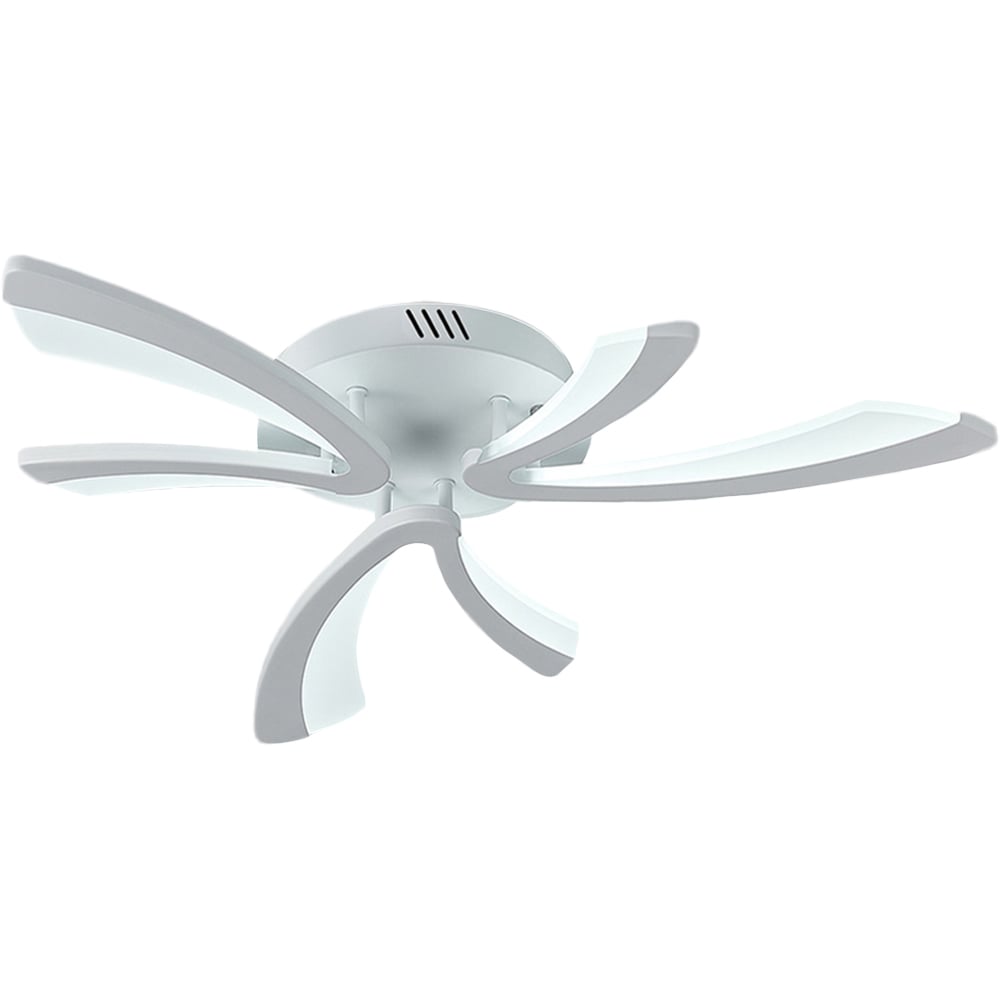 Living and Home 28 inch White V Shaped LED Ceiling Light Image 1