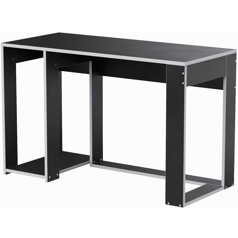 Ryker Ergonomic Gaming Desk Black and Grey Image 2