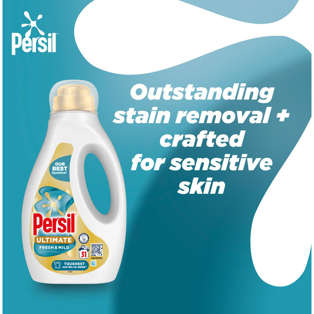 Persil Ultimate Fresh and Mild Liquid Detergent  31 Washes 837ml 3 Pack Image 5