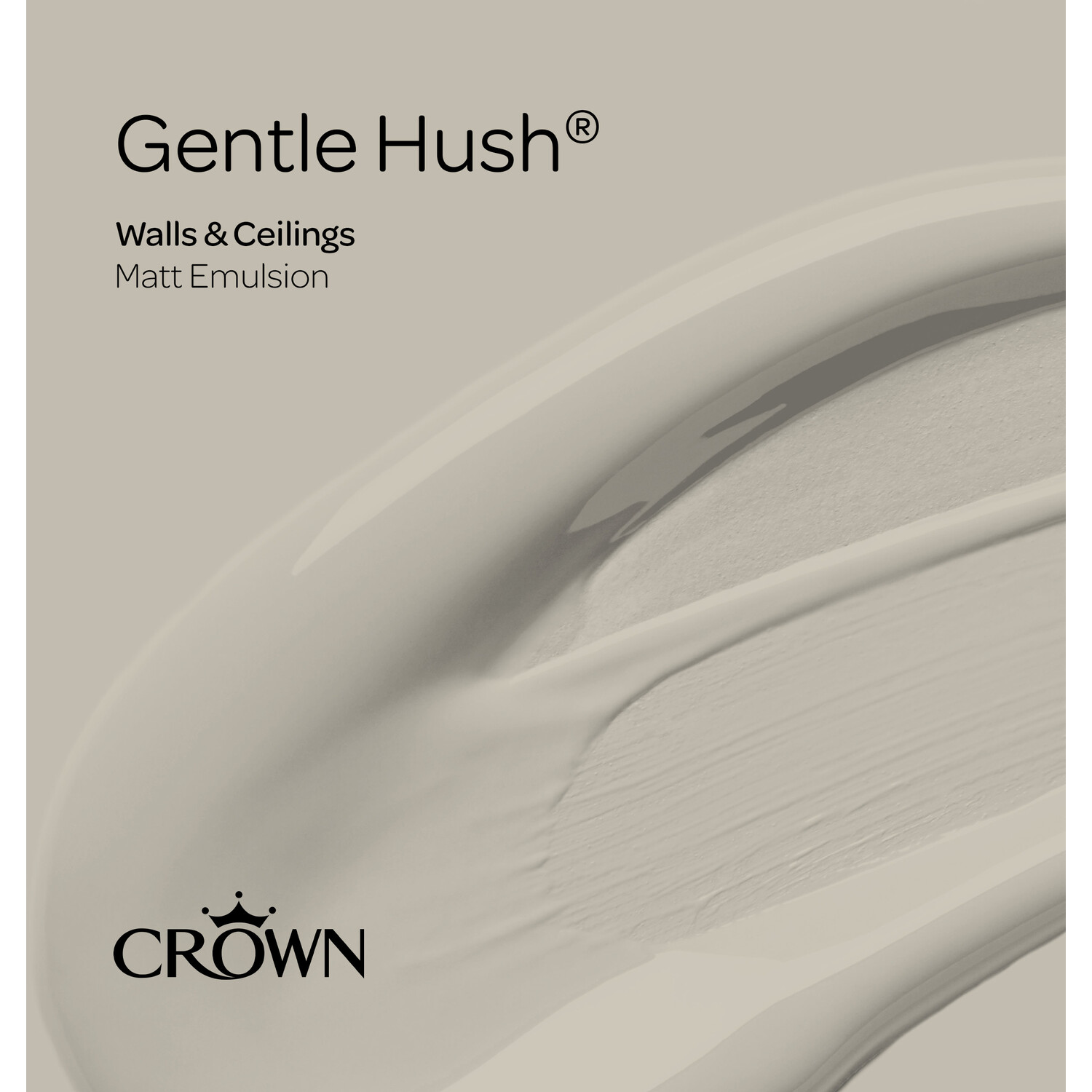Crown Breatheasy Matt Emulsion Tester Pot - Gentle Hush Image 4