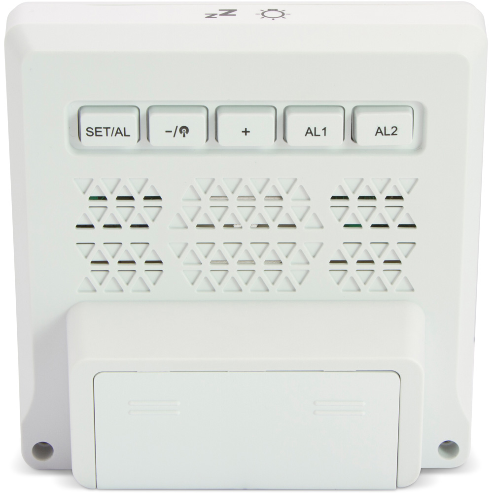 Acctim White Varsity Radio Controlled Alarm Image 4