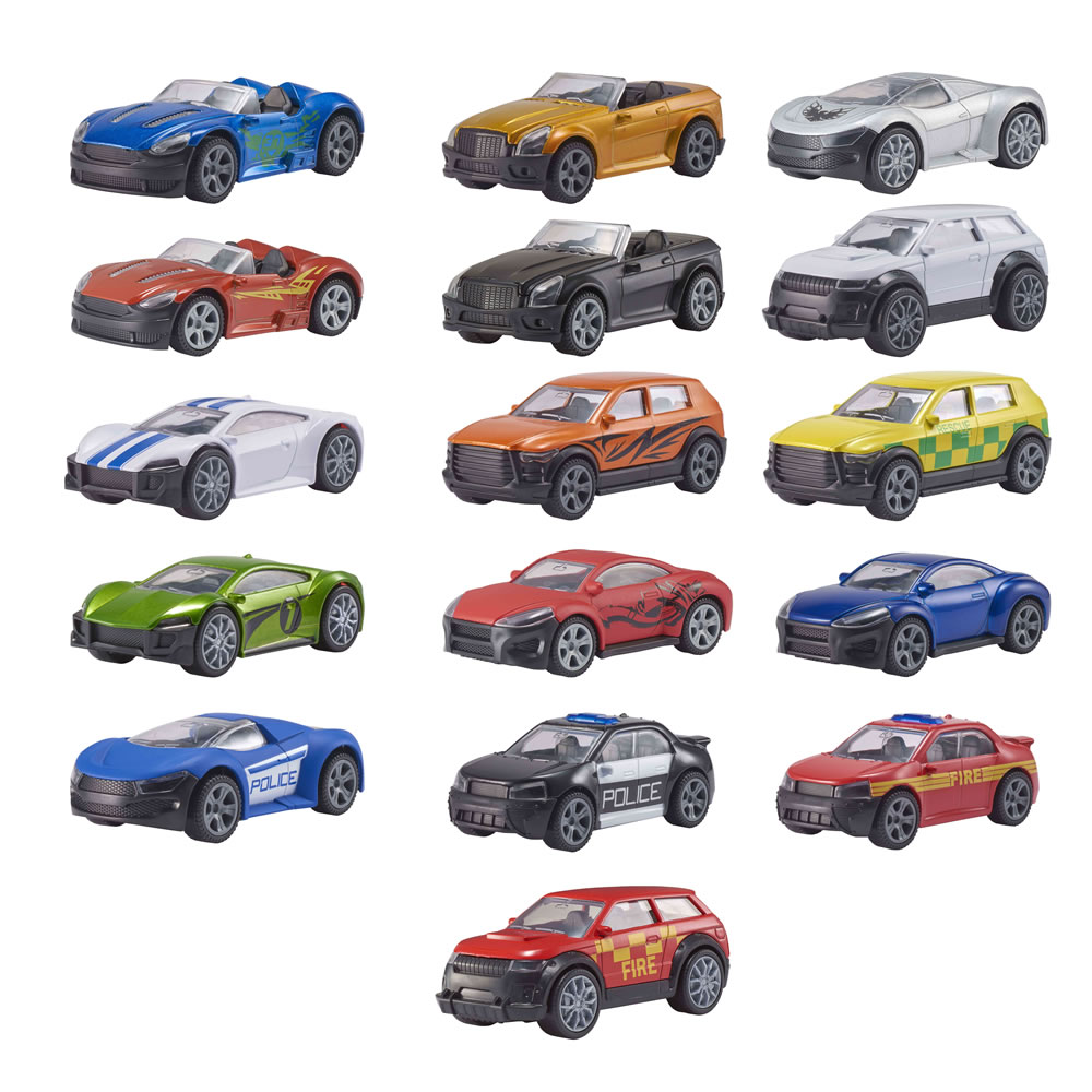 Wilko Roadsters Diecast Cars Assortment Image 1