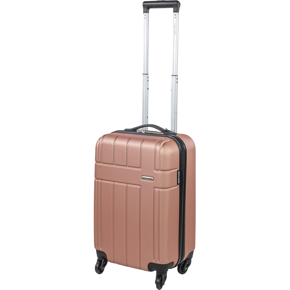Pierre Cardin Small Cream Lightweight Trolley Suitcase Image 1