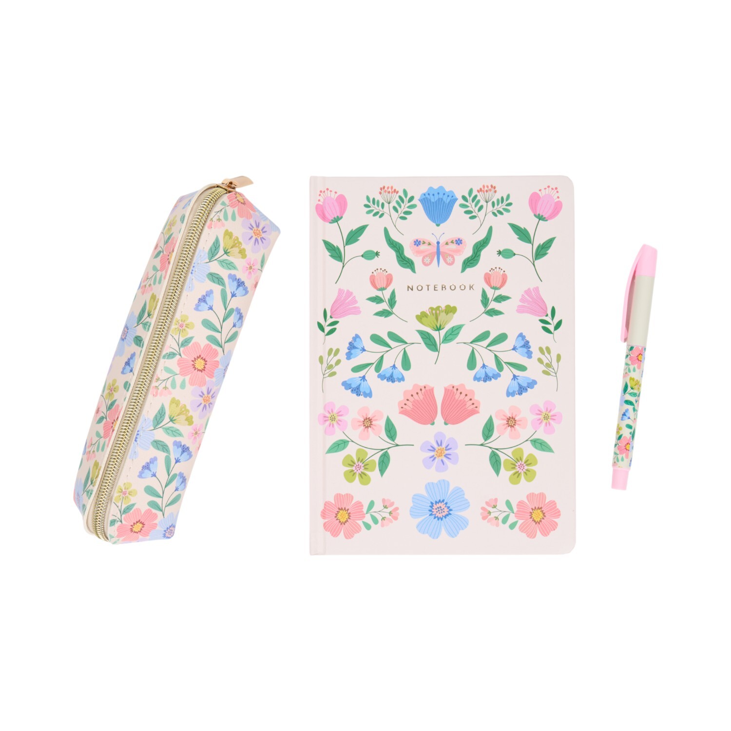 In the Flowers Stationery Set Pink Image 2