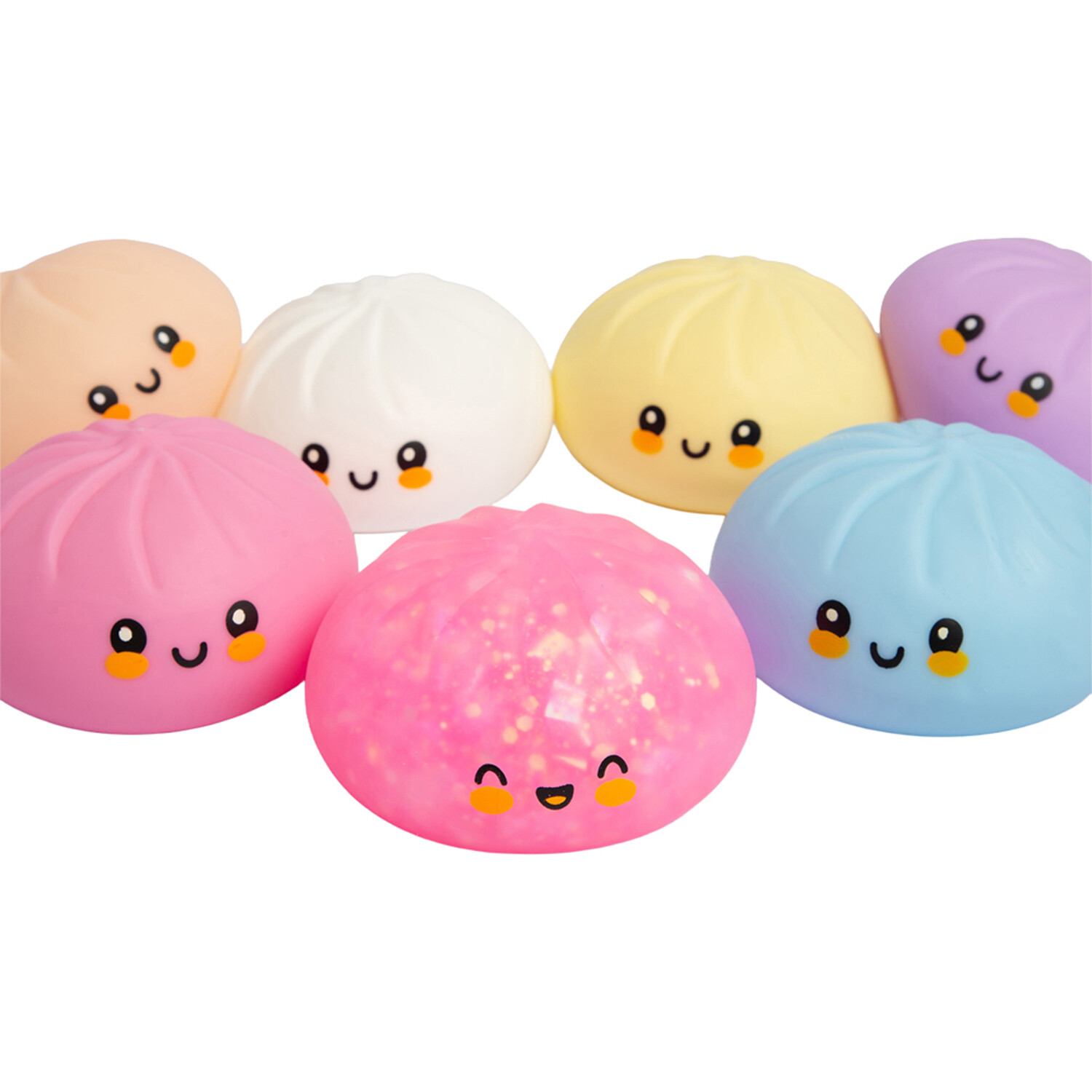 Crazy Fun Pink Holographic Dumpling Image 2