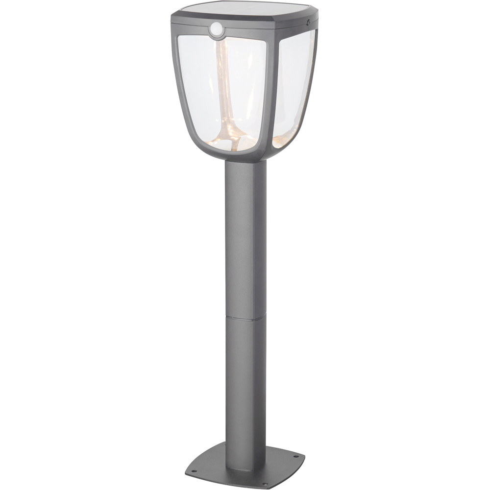 Sylvania YourHome Motion Sensor Solar Outdoor LED Lantern Bollard Light Image 1